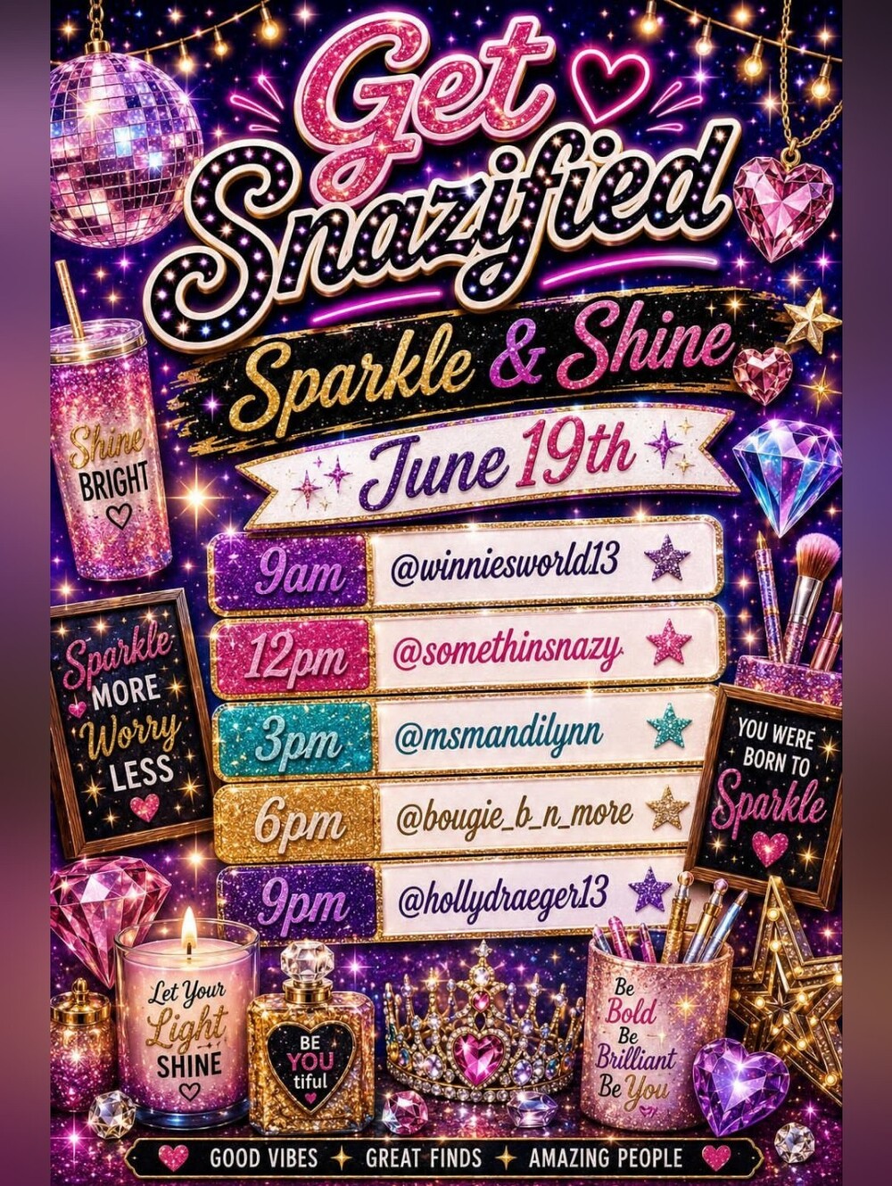 Get Snazified Sparkle & Shine